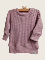 Big knit roze